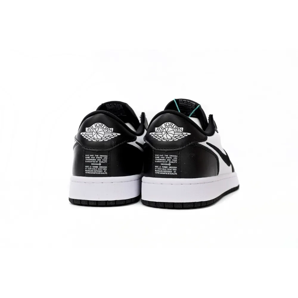 GET Jordan 1 Low Black And White Pandas,AV3918-358