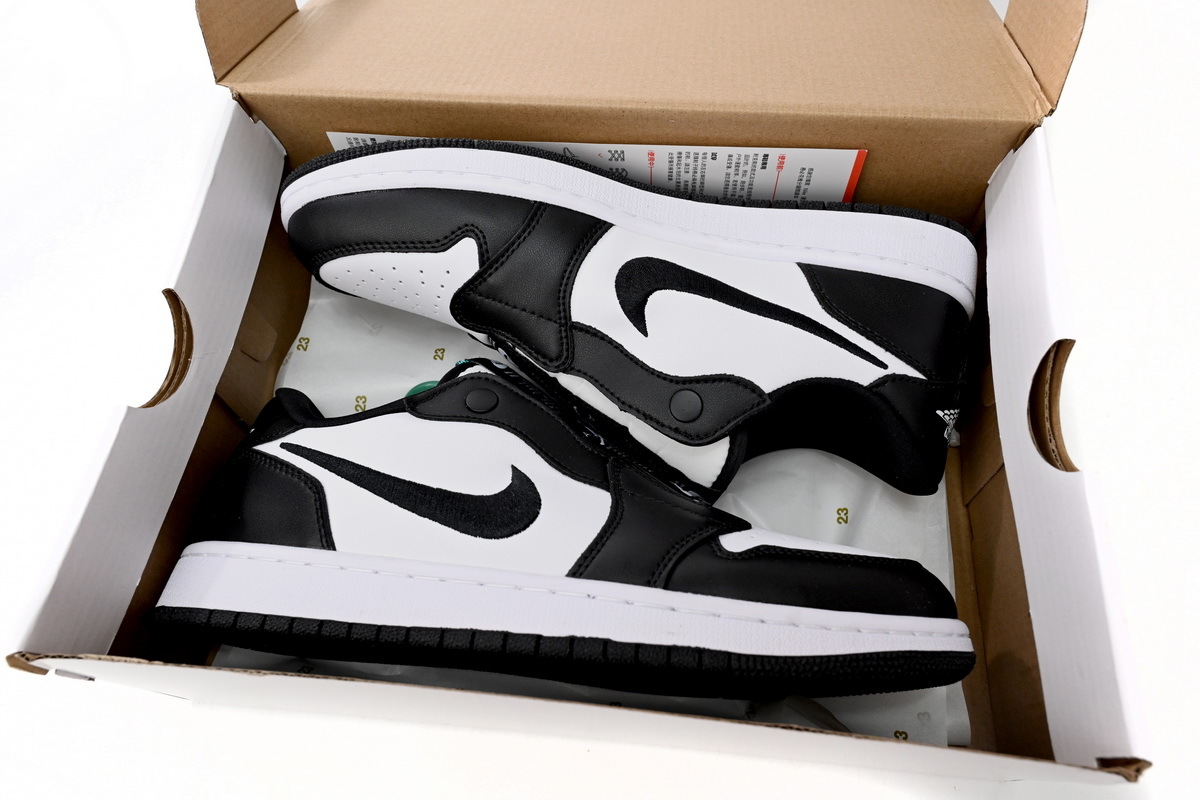  GET Jordan 1 Low Black And White Pandas,AV3918-358