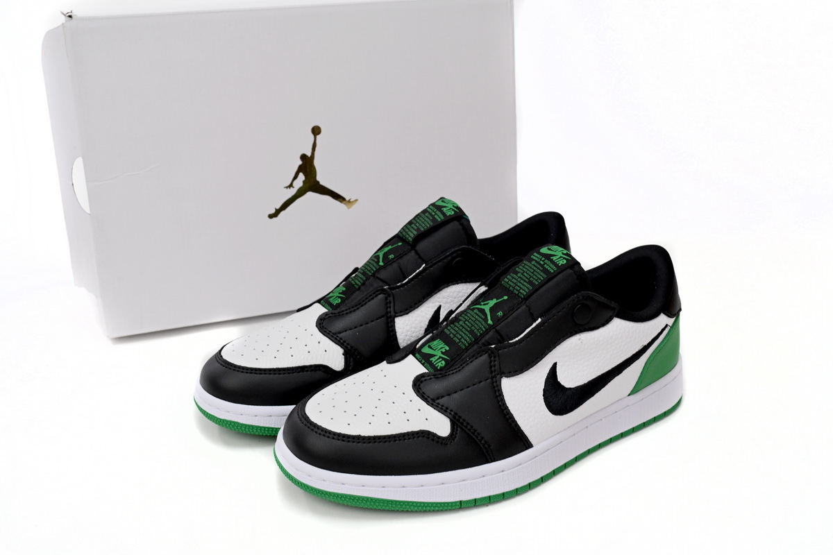  GET Jordan 1 Low Black Green,AV3918-228