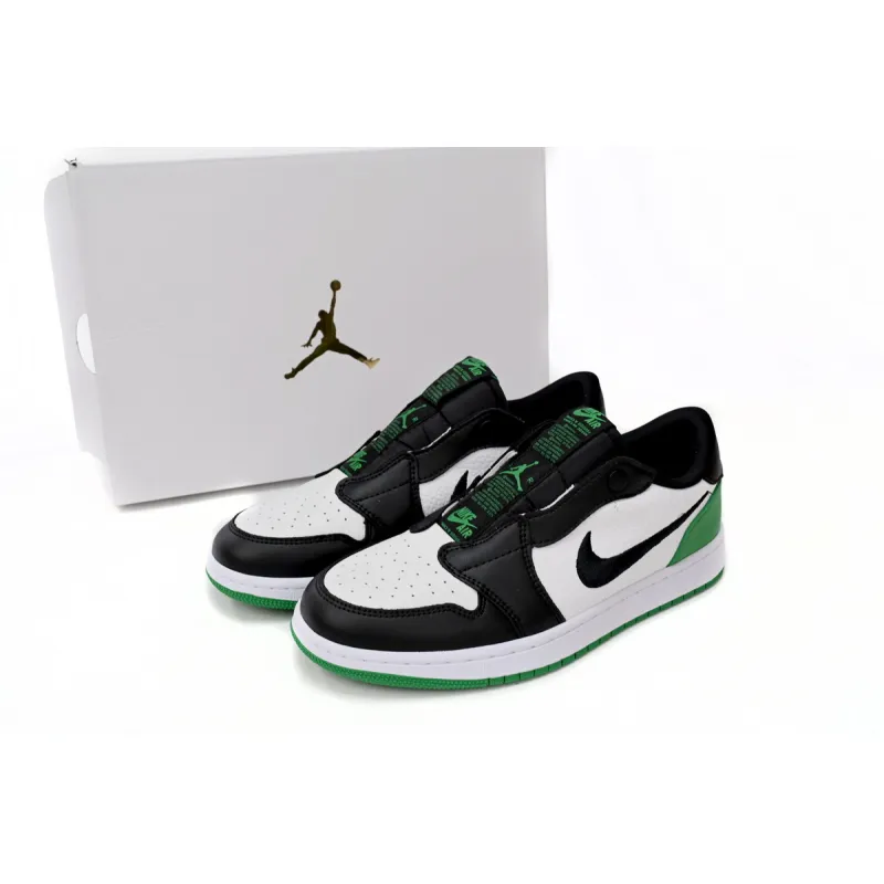 GET Jordan 1 Low Black Green,AV3918-228