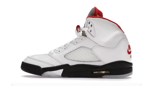  Perfectkicks Jordan 5 Retro Fire Red Silver Tongue (2020), DA1911-102