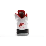  Perfectkicks Jordan 5 Retro Fire Red Silver Tongue (2020), DA1911-102