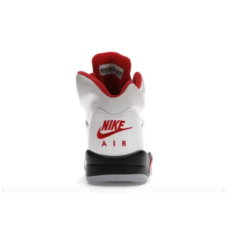  Perfectkicks Jordan 5 Retro Fire Red Silver Tongue (2020), DA1911-102