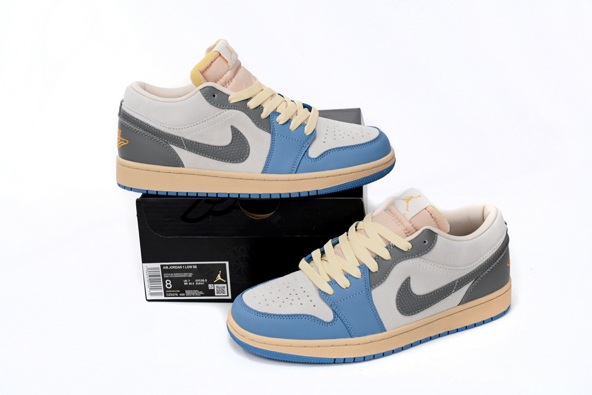  GET Jordan 1 Low Vintage UNC Grey, DZ5376-469