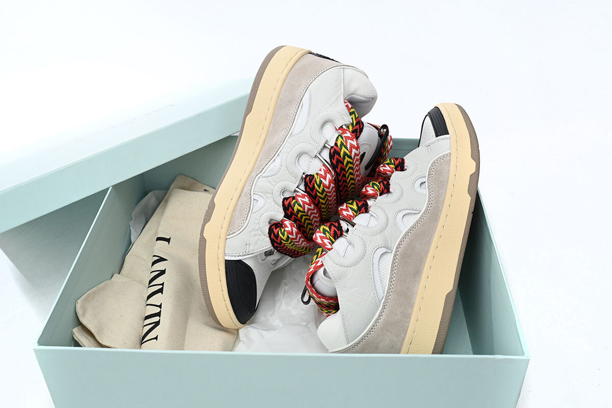  Perfectkicks Lanvin Leather Curb White Ivory,FM-SKRK11-DRAG-A2000 / FM-SKRK11-