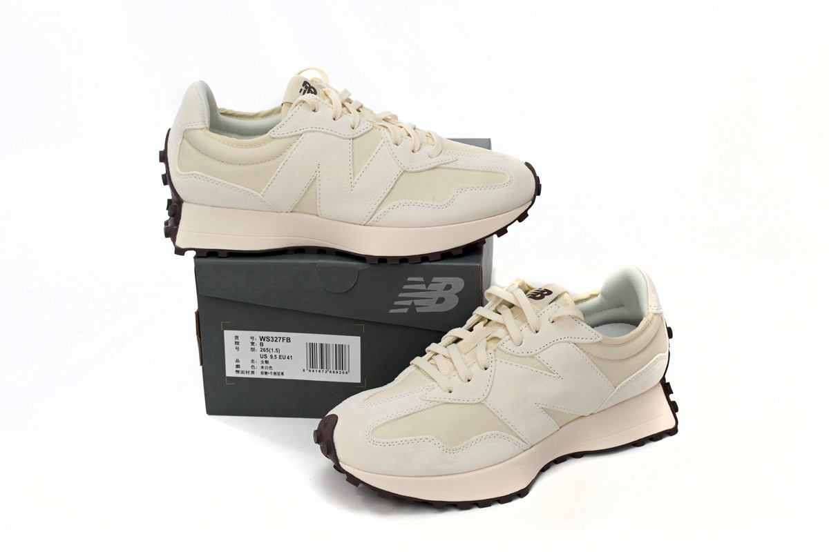  GET New Balance 327 Sea salt White,WS327FB 