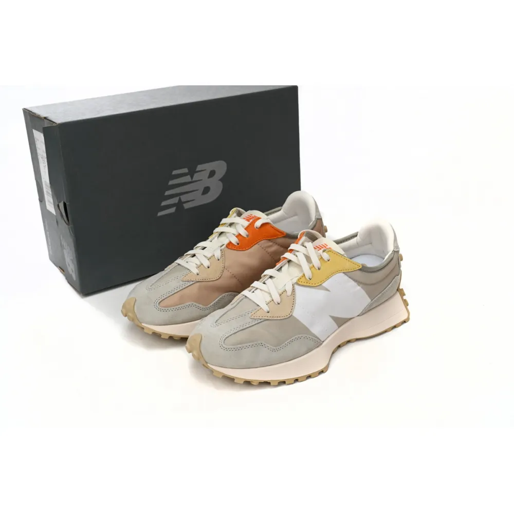 GET New Balance 327 Cream Coloured,WS327MS