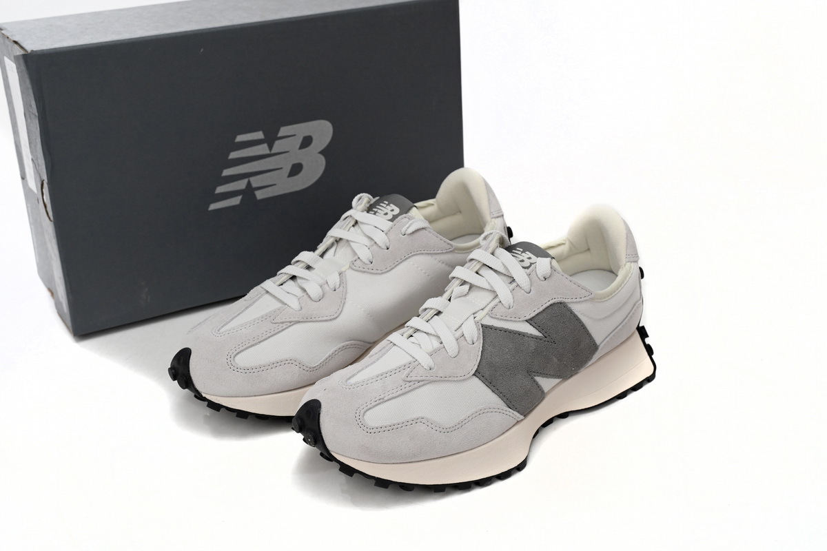  GET New Balance 327 Grey, White and Black,MS327WE 