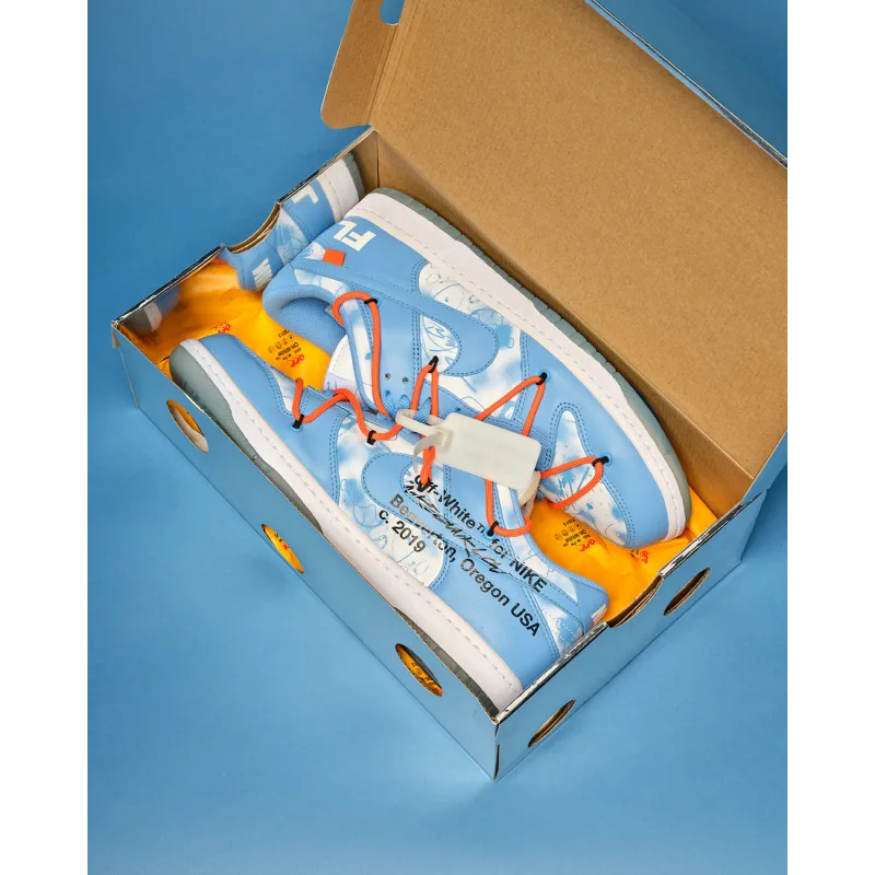 H12 Off-White x Futura x Dunk Low DD0856-403