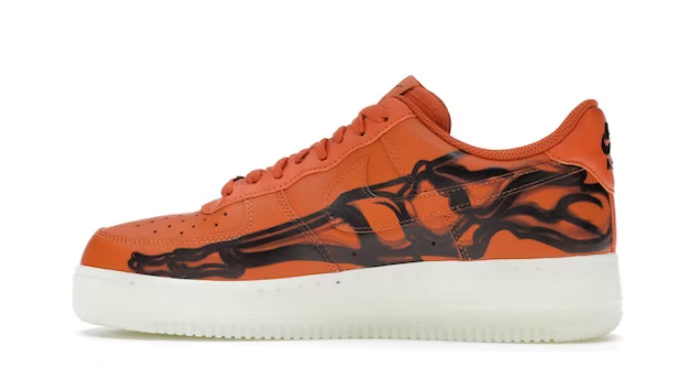  Perfectkicks Air Force 1 Low OrangeSkeleton Halloween(2020),CU8067-800