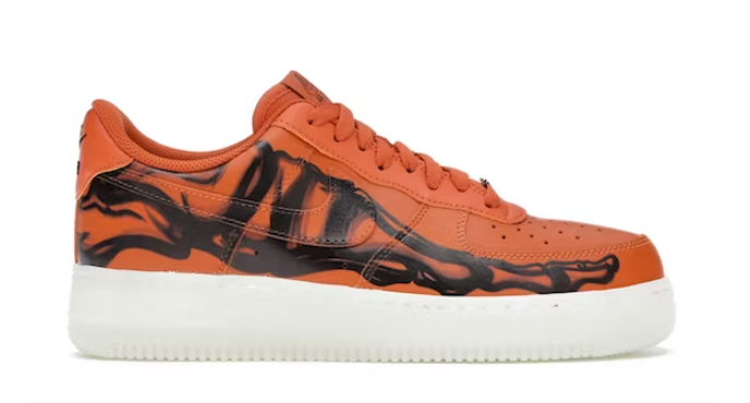  Perfectkicks Air Force 1 Low OrangeSkeleton Halloween(2020),CU8067-800