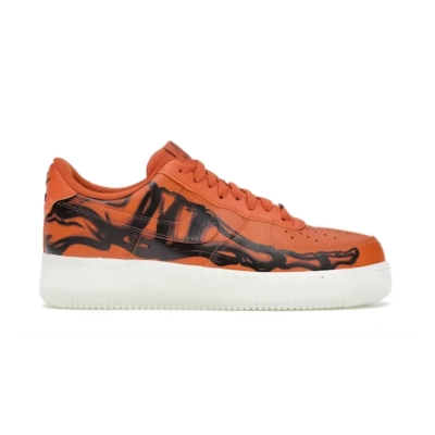  Perfectkicks Air Force 1 Low OrangeSkeleton Halloween(2020),CU8067-800 02