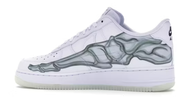  Perfectkicks Air Force 1 Low Skeleton Halloween (2018), BQ7541-100