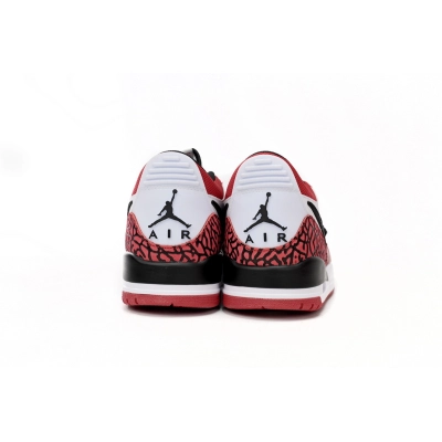  GET Jordan Legacy 312 Low Chicago Red, CD7069-116 02