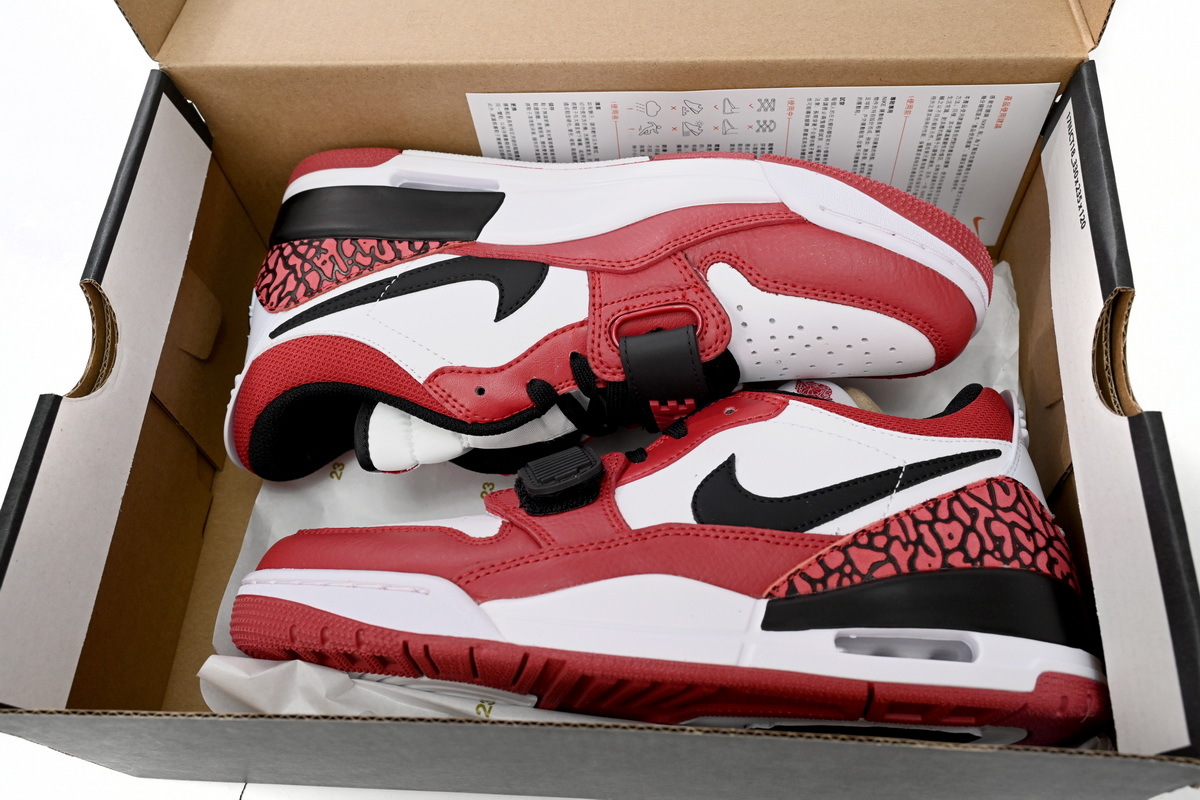  GET Jordan Legacy 312 Low Chicago Red, CD7069-116