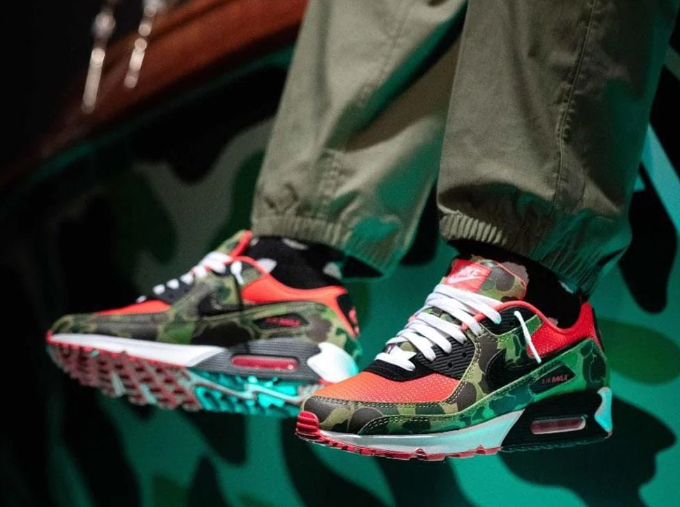  GET Air Max 90 Reverse Duck Camo,CW6024-600