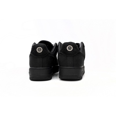H12 Stussy x  Air Force 1 Low Black,CZ9084-001  02
