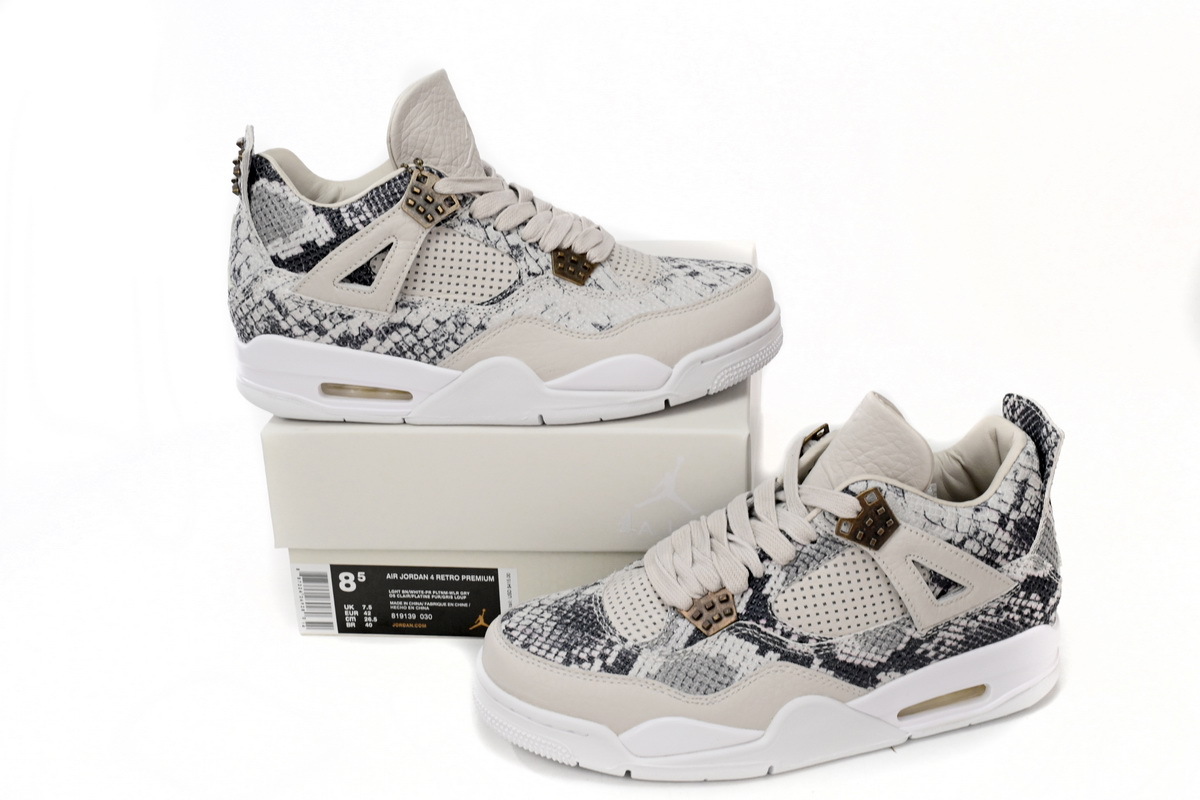  Perfectkicks Jordan 4 Retro Snakeskin, 819139-030