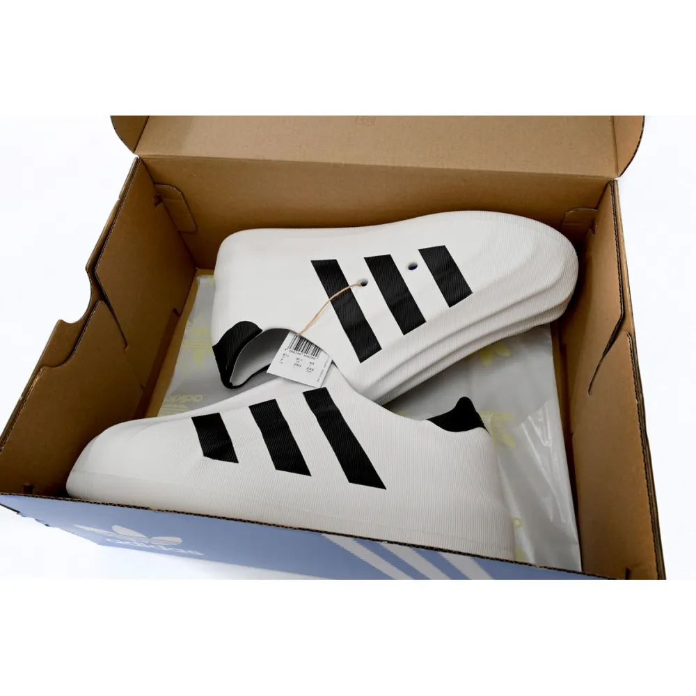 GET adiFOM Superstar White Black, HQ8750