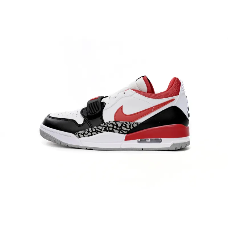 GET Jordan Legacy 312 Low Fire Red,CD7069-160