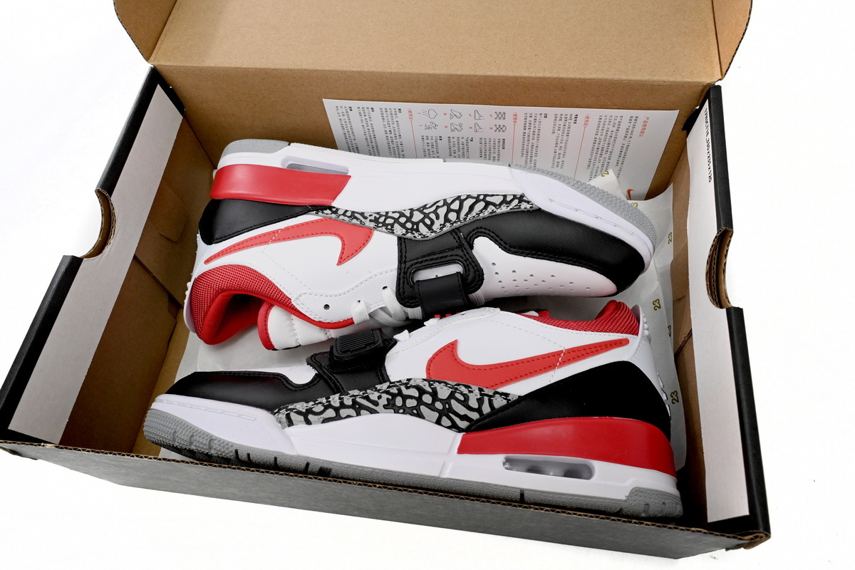  GET Jordan Legacy 312 Low Fire Red,CD7069-160