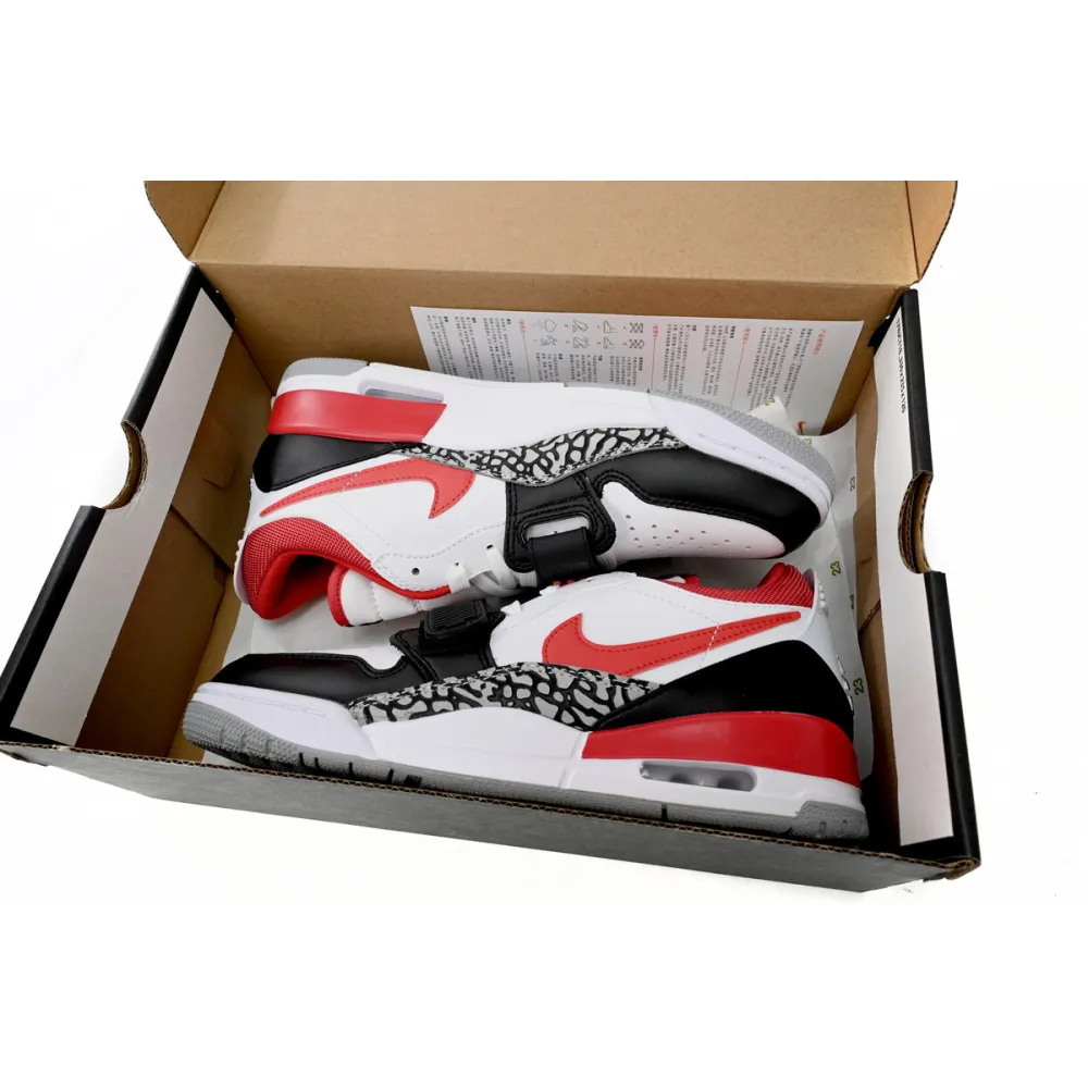 GET Jordan Legacy 312 Low Fire Red,CD7069-160