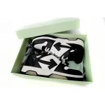 Perfectkicks OMIA189 OFFWHITE Out Of Office Black And White,C99LEA00 11004