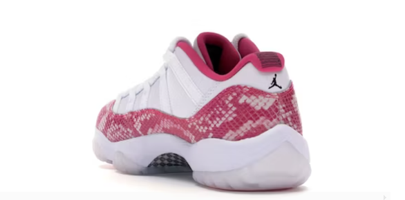  Perfectkicks Jordan 11 Retro Low Pink Snakeskin (2019) (Women's), AH7860-106
