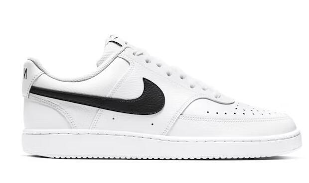  GET Court Vision Low White Black，CD5463-101