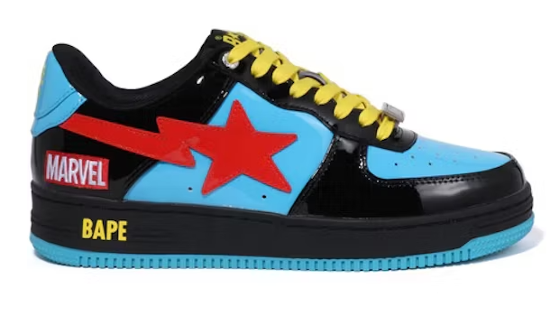  Perfectkicks A Bathing Ape Bape Sta Marvel Comics Black Widow (2022),001FWI731907