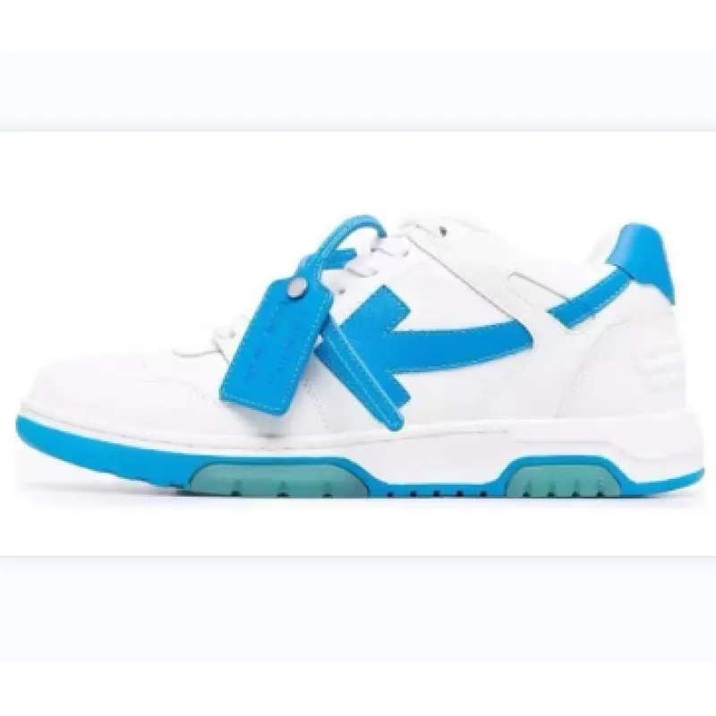 Perfectkicks  OFFWHITE Out Of Office White Lake Blue,OMIA189 C99LEA00 20145