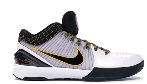  Kobe 4 Protro White Black Del Sol, AV6339-101