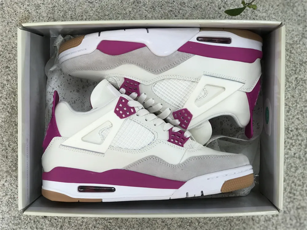  Perfectkicks Jordan Retro 4 Lavender SB
