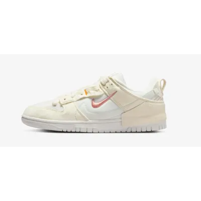  Perfectkicks Dunk Low Disrupt 2 Pale Ivory (Women's), DH4402-100  01