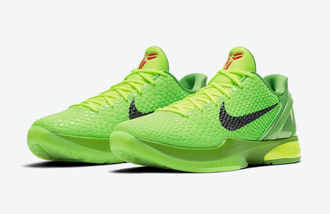  Perfectkicks 【Full Discount】Perfectkicks Kobe 6 Protro Grinch (2020), CW2190-300