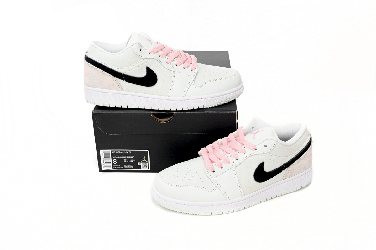  GET Jordan 1 Low SE Barely Green (Women's),CZ0776-300