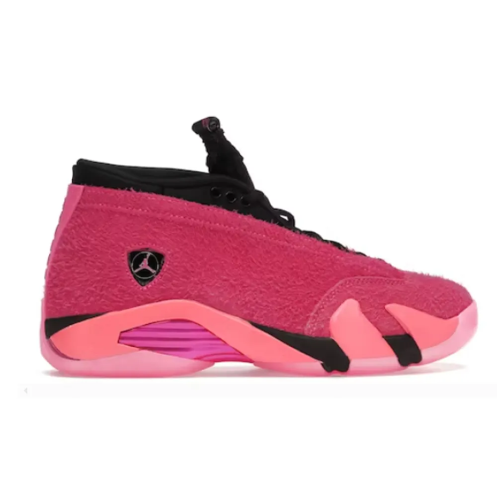 Perfectkicks Jordan 14 Retro Low Shocking Pink (Women's),DH4121-600