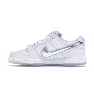  Perfectkicks Dunk  SB Low Diamond Supply Co White Diamond, BV1310-100 01