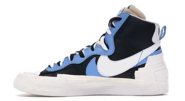  GET Blazer Mid sacai White Black Legend Blue,BV0072-001