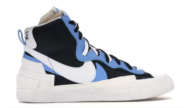  GET Blazer Mid sacai White Black Legend Blue,BV0072-001