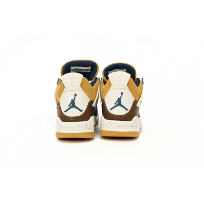  Perfectkicks  Air Jordan 4 "Cacao Wow" Brown White,FB2214-200 02