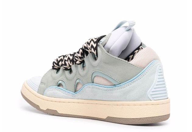  LANVIN Curb Sneakers Pale Blue