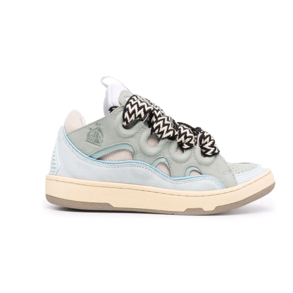 Perfectkicks LANVIN Curb Sneakers Pale Blue