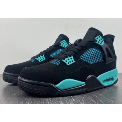  Perfectkicks Air Jordan 4 Black Tiff any Green,BQ7669-132 01