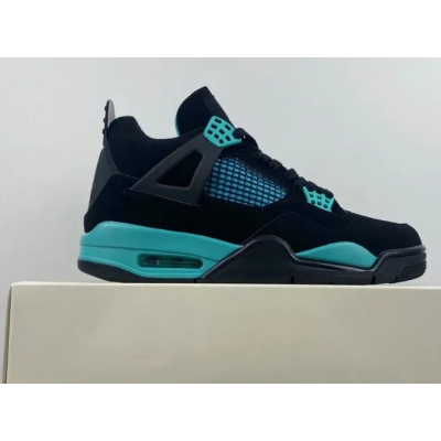  Perfectkicks Air Jordan 4 Black Tiff any Green,BQ7669-132 02