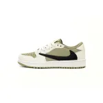 Perfectkicks  GET Jordan 1 Retro Low Golf Travis Scott Neutral Olive,FZ3124-200