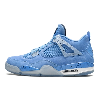  Perfectkicks Air Jordan 4 Retro NCAA PE - UNC, AJ4 904284  01