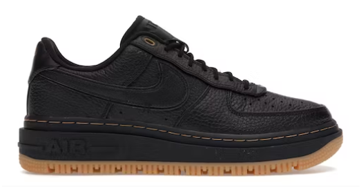  GET Air Force 1 Low Luxe Black Gum, DB4109-001