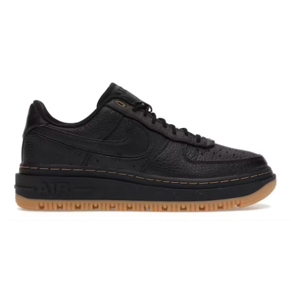 GET Air Force 1 Low Luxe Black Gum, DB4109-001
