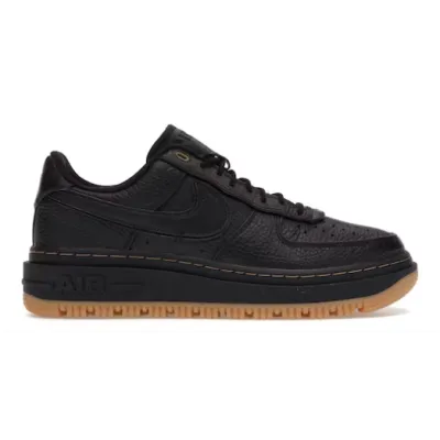 GET Air Force 1 Low Luxe Black Gum, DB4109-001 02